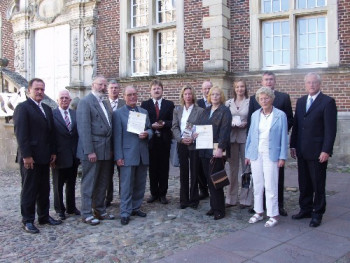 Gruppenfoto der Sieger der Preisverleihung "Sümmermannpreis"
