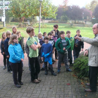 23.10.2012
Begrüßung der Schüler der Klasse 4a zur 'Schulstunde' im Turm.