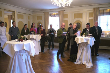 Gäste bei der Präsentation
im Wasserschloss in Anholt am 30.11.2012