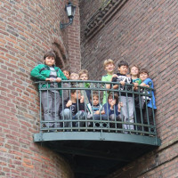 ... bei der guten Aussicht auf
Ständebaum und Isselpartie